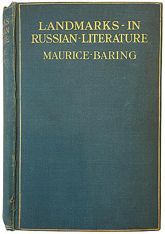 Морис Бэринг. Вехи русской литературы (Landmarks in Russian literature, издание 1910г. на английском языке)